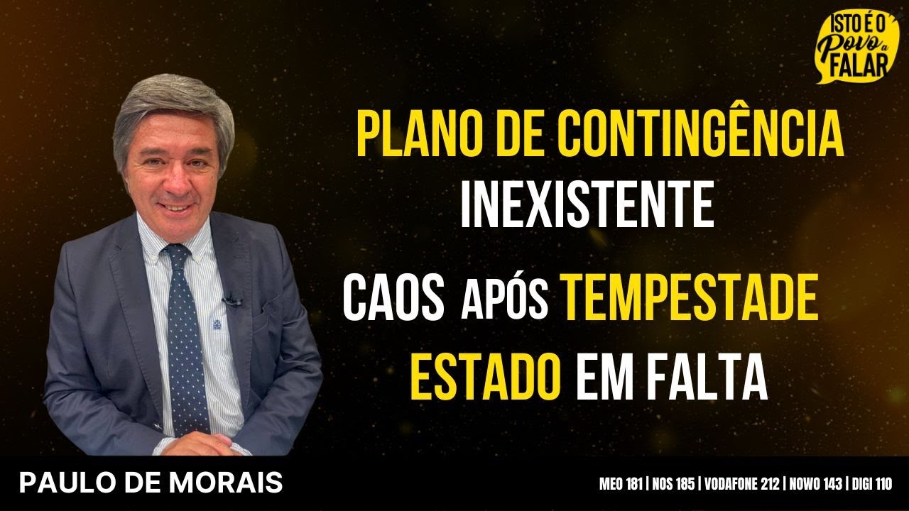 Paulo de Morais - Tempestade e outros fenómenos em Portugal