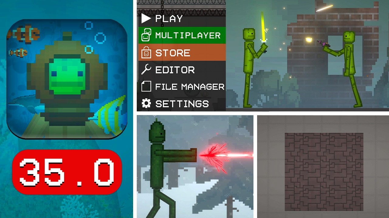 ОБНОВЛЕНИЕ 35.0 в MELON PLAYGROUND: МНОГОПОЛЬЗОВАТЕЛЬСКИЙ РЕЖИМ И УЛУЧШЕНИЯ В БУДУЩИХ ОБНОВЛЕНИЯХ