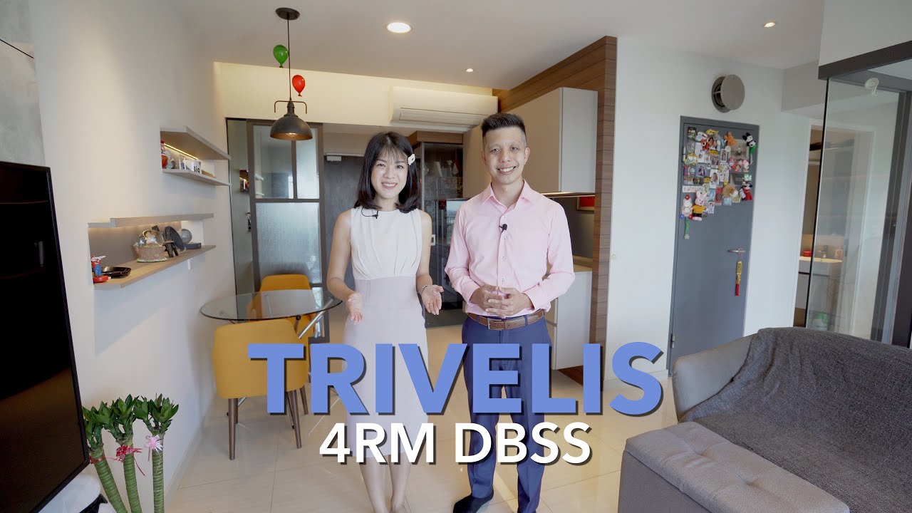 Singapore HDB Property Listing Video - Clementi Trivelis 4RM DBSS For Sale