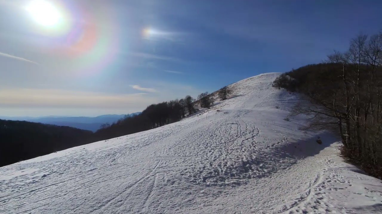 Panorama da Drone nei Pressi del Monte Cardito (17/01/2026)