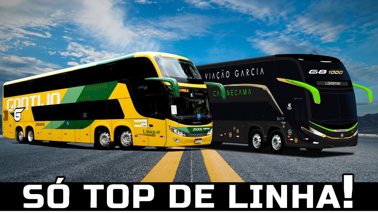 QUAIS SÃO OS MODELOS DE ÔNIBUS RODOVIÁRIOS FEITOS NO BRASIL ATUALMENTE DE TODAS AS FÁBRICAS