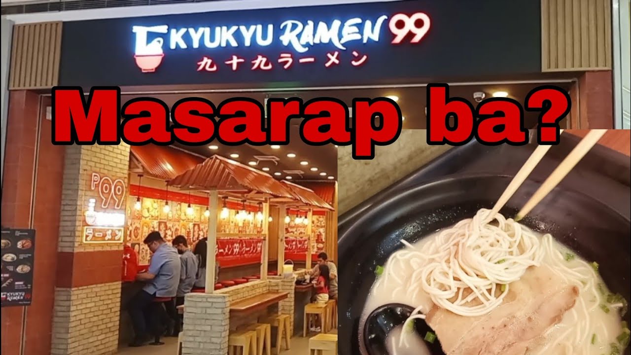 99 PESOS RAMEN REVIEW KYUKYU RAMEN