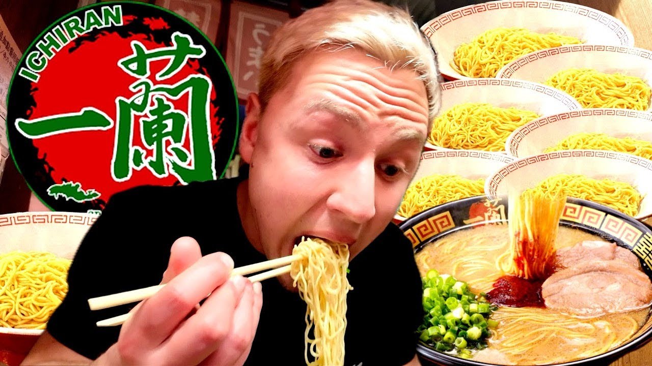 【衝撃】増量末期のヤンが一蘭で替え玉何杯食べられるのか検証したらまさかの結果にw w w w