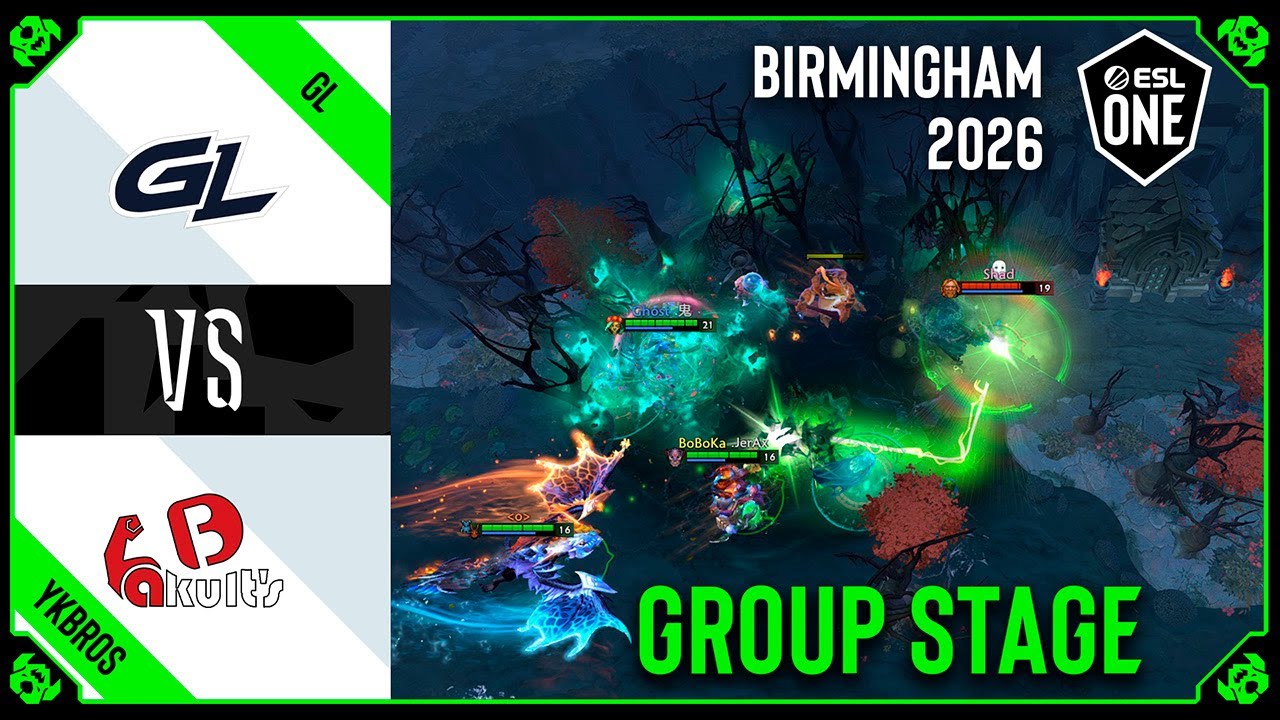 GAMERLEGION vs YAKULT BROTHERS - HIGHLIGHTS - ESL One Birmingham 2026