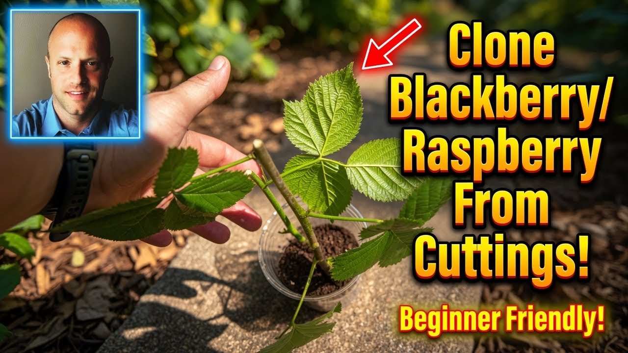 Raspberry and Blackberry Propagation From Cuttings (Special Thanks to @OpenHandFarm )