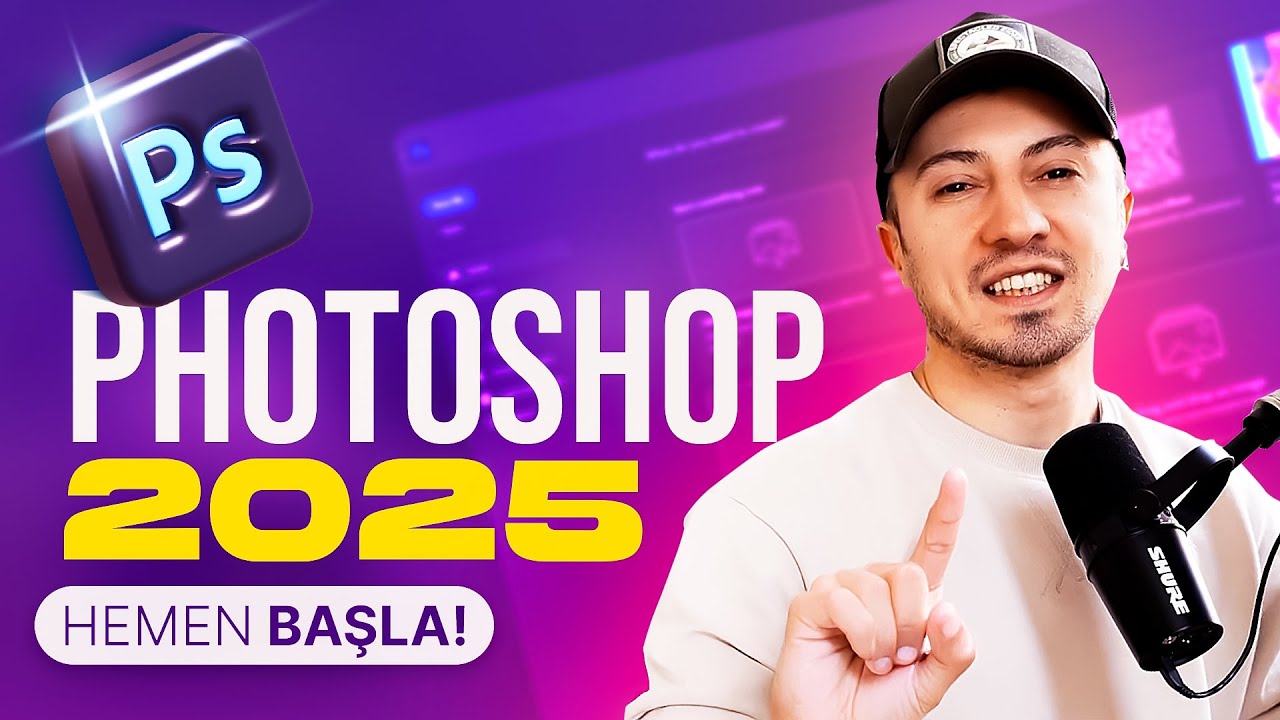 Yeni Başlayanlar İçin Photoshop 2025 Temel Rehberi - Uygulamalı