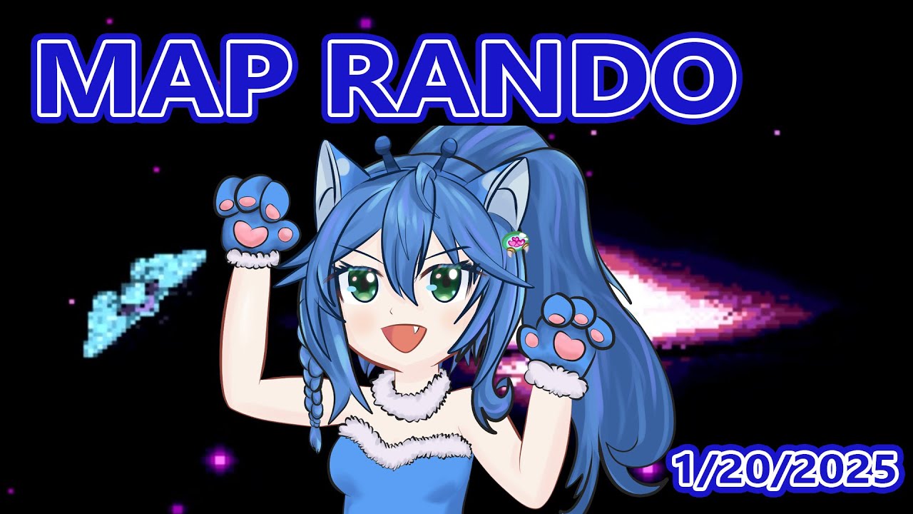 Kiara Plays Map Rando | Varia early? Baby Seed... (Hard / Tricky)