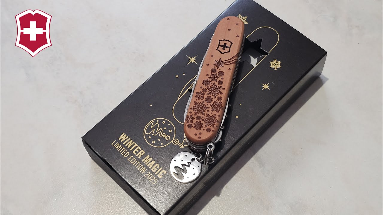 [ОБЗОР] Victorinox - CLIMBER WOOD WINTER MAGIC Limited Edition 2025