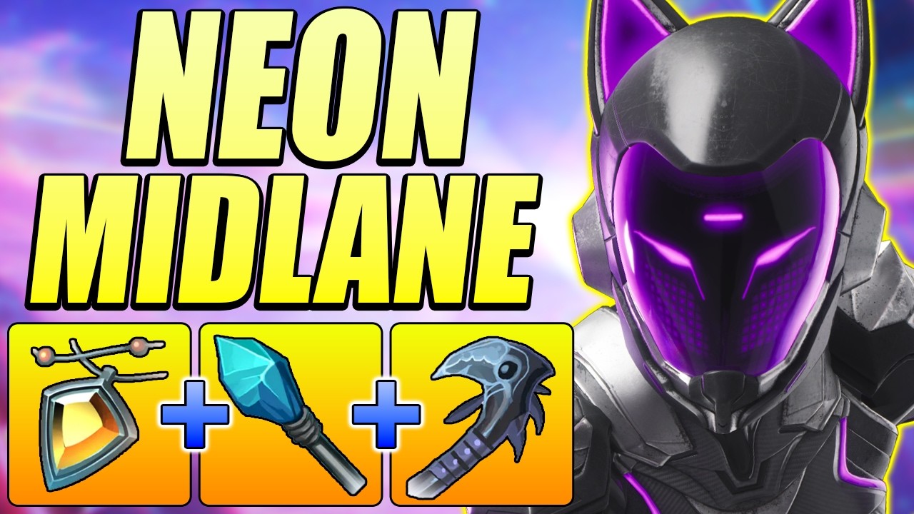 Lighting Up The Battlefield, Neon Midlane - Predecessor Ranked