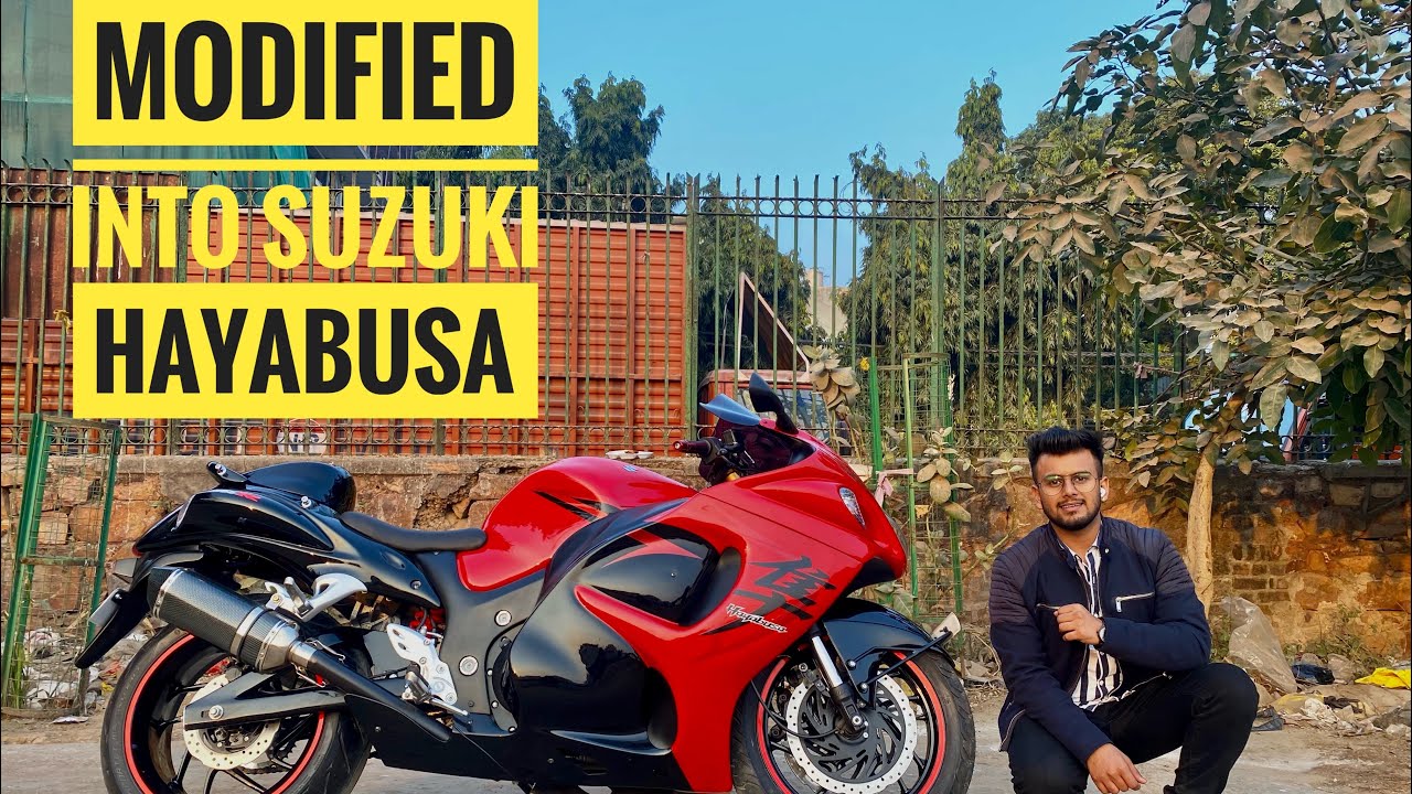 Bajaj pulsar Modified Into Suzuki Hayabusa 😎 | Bittoo Bike Modification | Vampvideo |