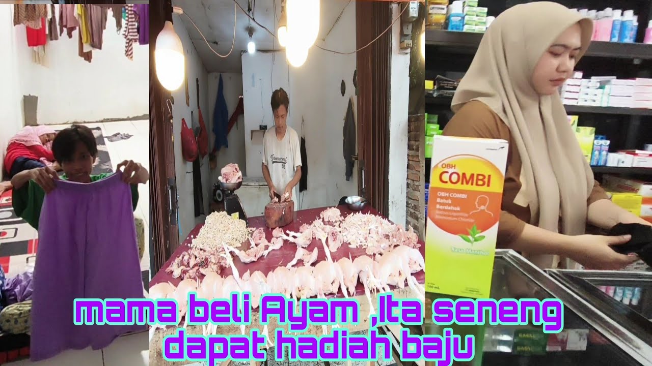 Mama beli Ayam Ita senang punya baju baru #sinauhurip #petualanganalamdesaku #egoadriano #kangdedi