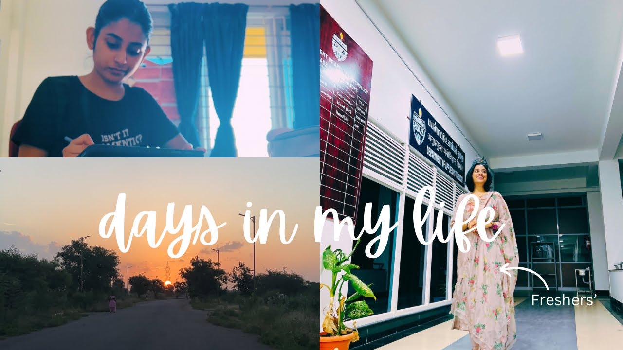 days in my life | Life in central university of Tamil Nadu | Msc Applied psychology