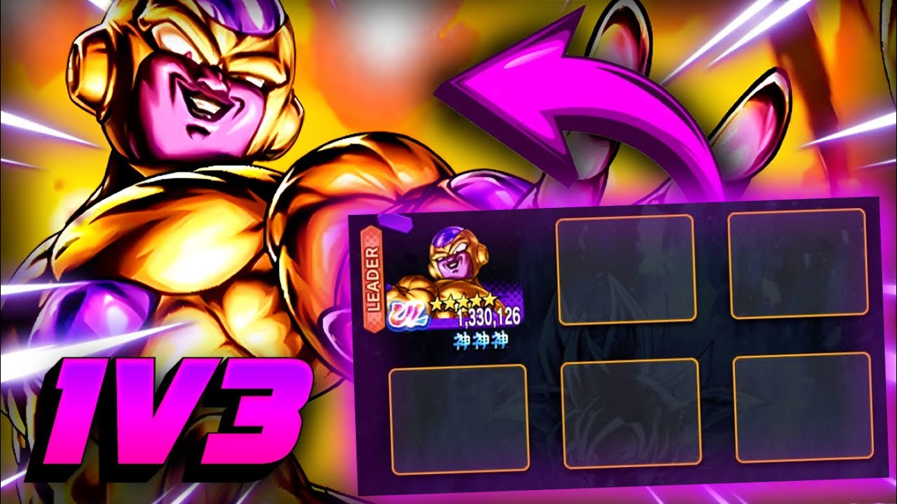 Can ULTRA Frieza 1v3 ANYONE in Dragon Ball LEGENDS PvP?