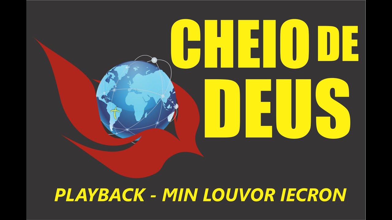 CHEIO DE DEUS   PLAYBACK   DELINO MA&Ccedil;AL   COM LETRA