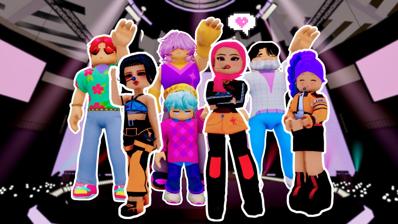 DEBUT JADI GIRLBAND KOREA | 💖 Berry Avenue Roblox Indonesia