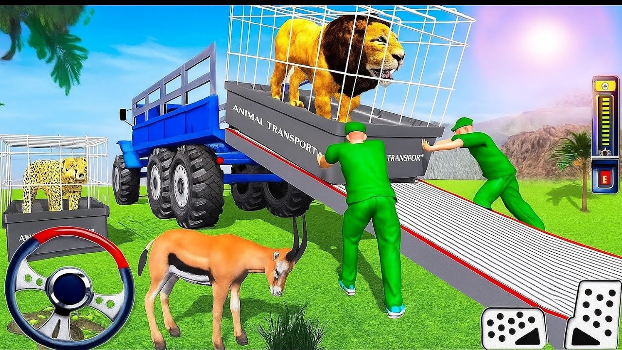 Animal Cargo Indian Truck Simulator - Animal Cargo Truck Game 3D Android GamePlay