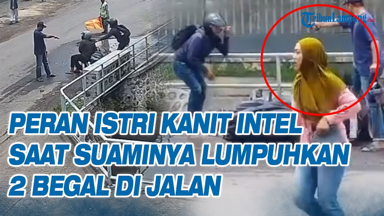 Peran Istri Polisi Kanit Intel Ternyata Ikut Turun Tangan Bantu Aipda Andik Lumpuhkan 2 Begal