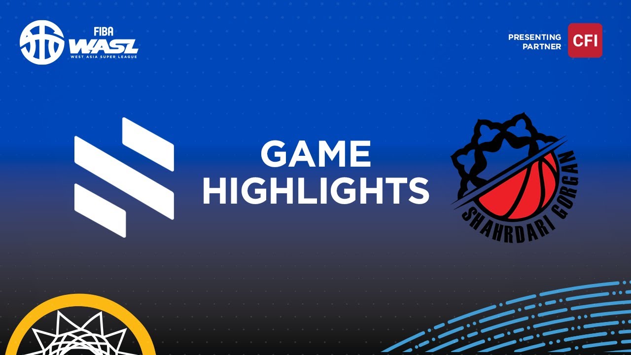 FIBA WASL 25/26 West Asia League Group Phase | SAGESSE SC VS  SHAHRDARI GORGAN | GAME HIGHLIGHTS