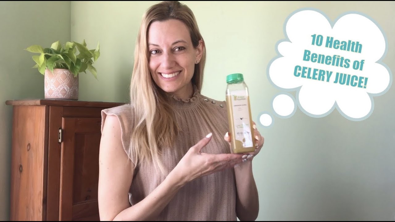 CELERY JUICE: Doctor Explains 10 Health Benefits!