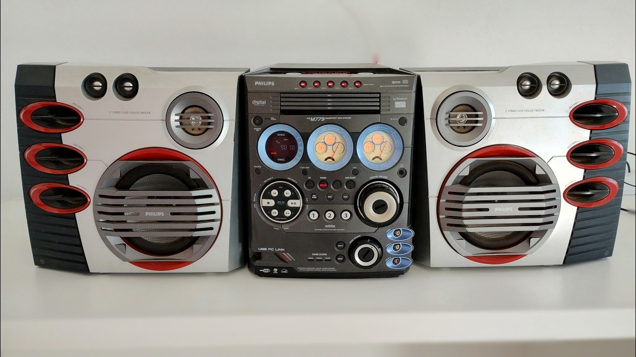 Conserto aparelho de som liga e desliga em seguida - Philips FW-M779