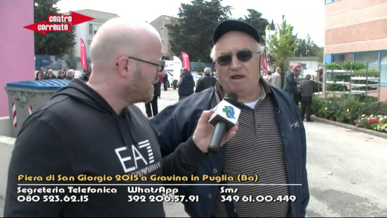 Tommy Tedone alla Fiera di San Giorgio a Gravina in Puglia il 25 apr 2015