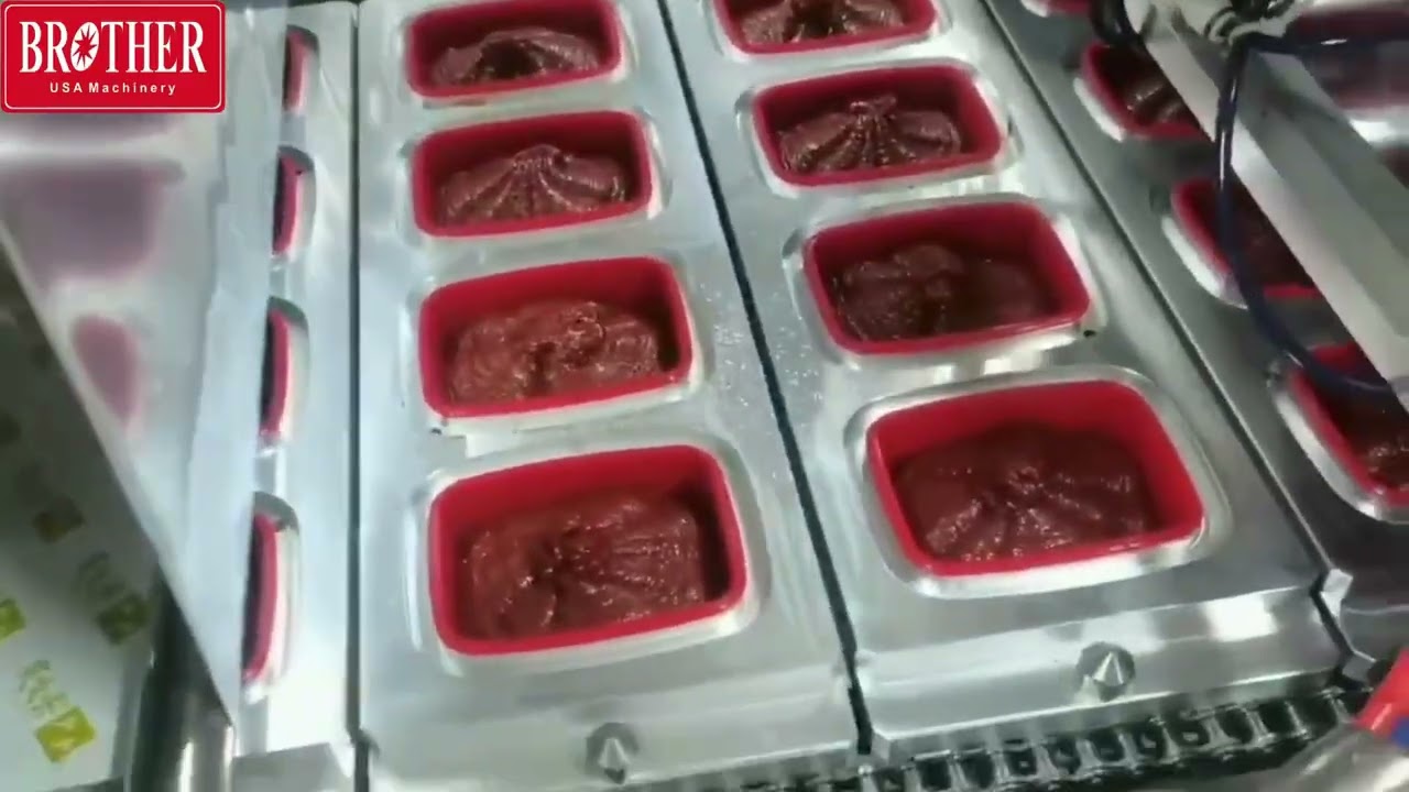 Rectangle Cup Filling and Sealing Machine