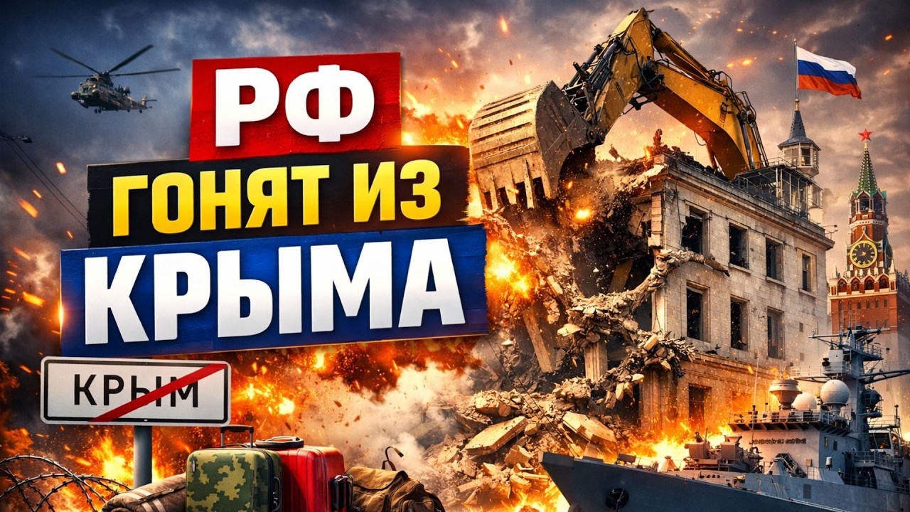 НАЧАЛОСЬ! Крым ПРОЩАЕТСЯ с РФ! Штаб Черноморского флота СНОСЯТ ПОД НОЛЬ. Кремль учуял фиаско