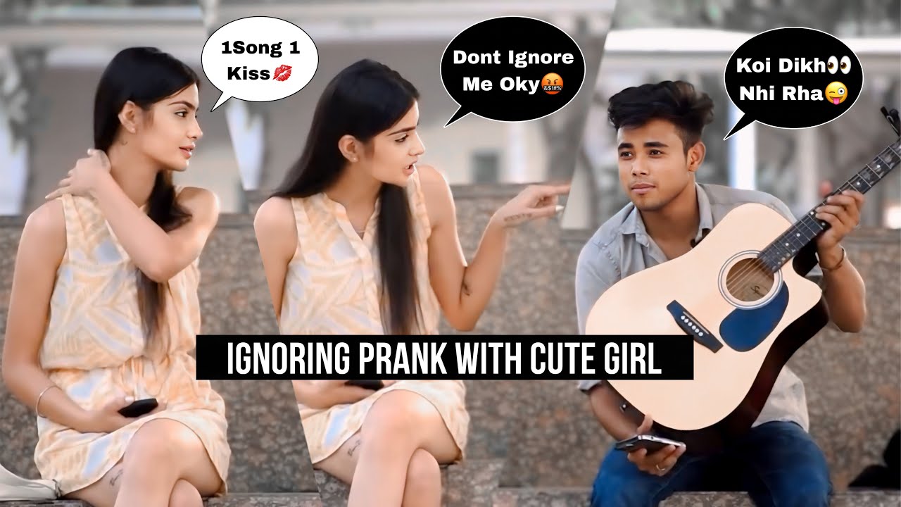 Ignoring & (Not Talking) Singing Prank |Hindi Love Songs Mashup | Amazing Girl Reactions😍 | Jhopdi K