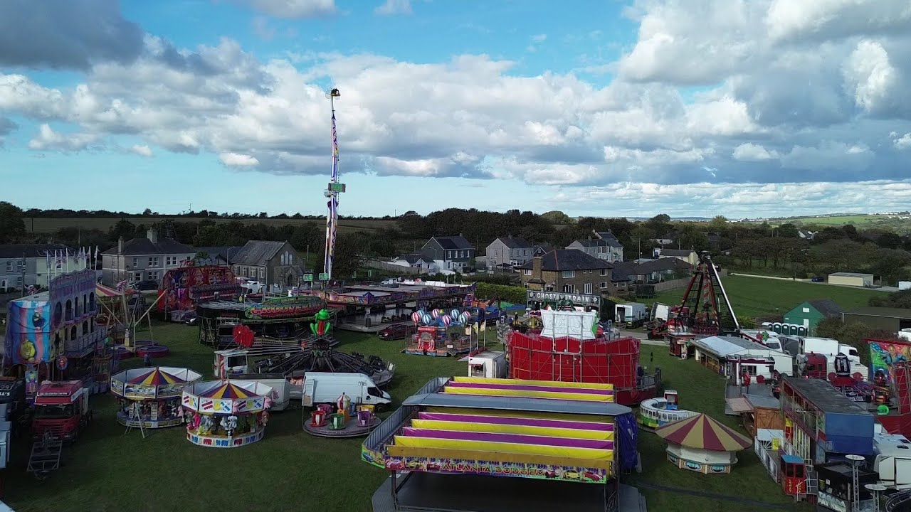 A few drone shots over 2025 Summercourt Fair 