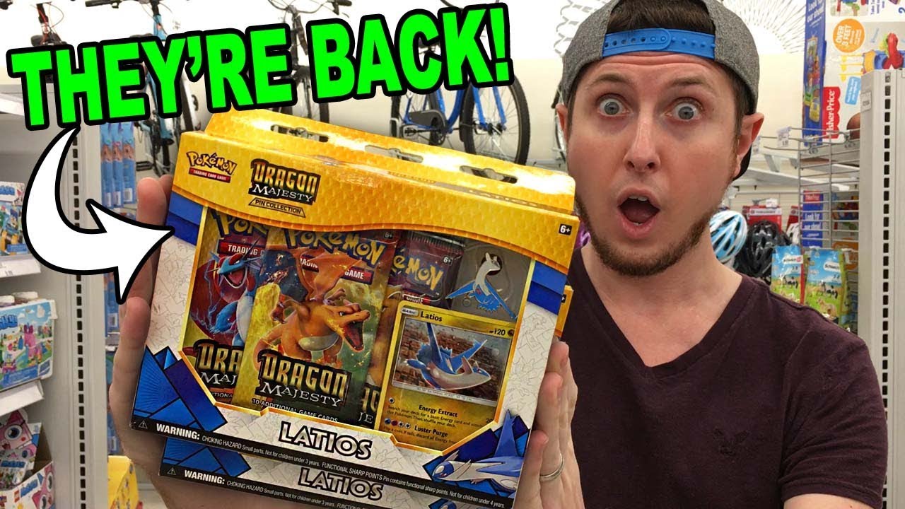 DRAGON MAJESTY PACKS ARE BACK IN STORES - Opening New Pokemon Cards