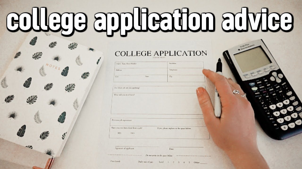 college application advice | things i wish i knew BEFORE applying to college!