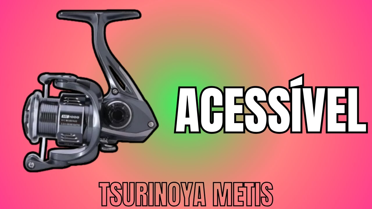 Molinete Tsurinoya Metis: Atende desde a pescaria ultralight até as mais pesadas#molinete #tsurinoya