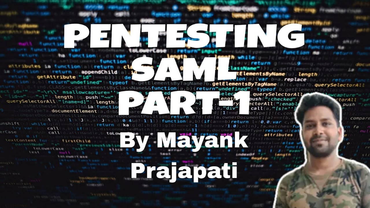 SAML Authentication Penetration Testing - Part 1