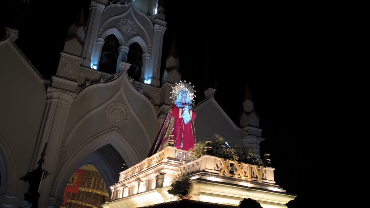 Solemne Procesión XXIV Aniversario de Consagración de la Santísima Virgen de Soledad de San Felipe
