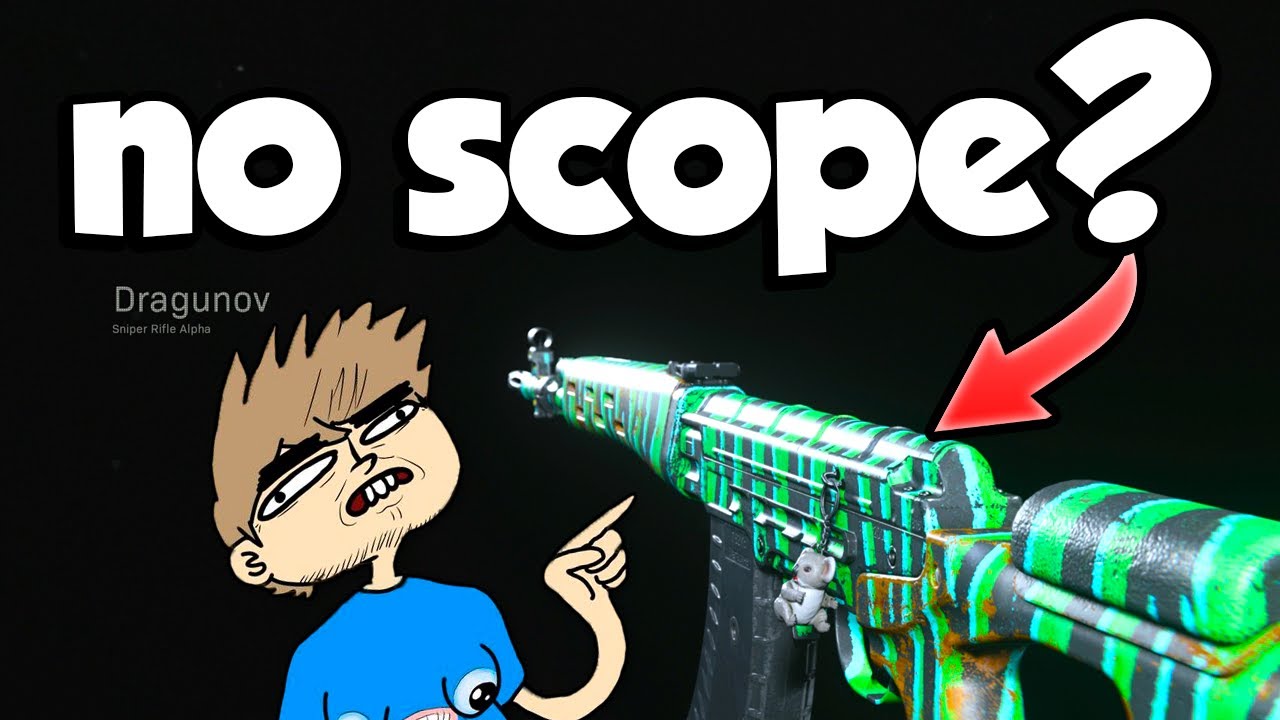 The BROKEN DRAGUNOV in Modern Warfare...