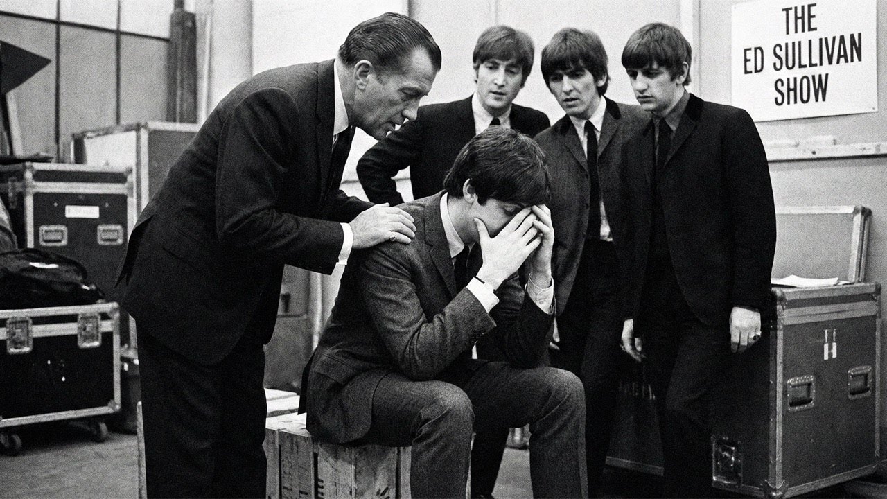 ED SULLIVAN FOUND PAUL MCCARTNEY HAVING A PANIC ATTACK - THEN THE BEATLES CHANGED TELEVISION FOREVER