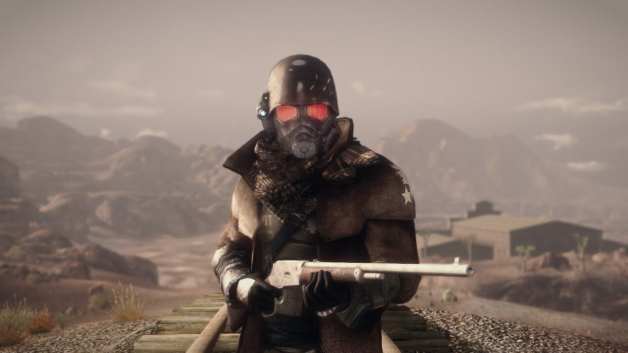 Fallout New Vegas - Wasteland Stealth & Combat [NCR Ranger Gameplay]