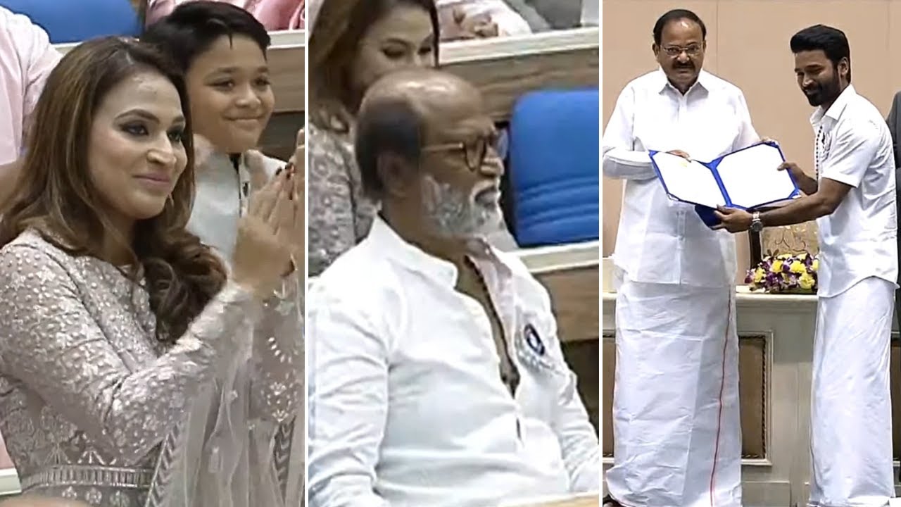 Dhanush Received National Award For Asuran | 67th National Film Awards | Mana Stars