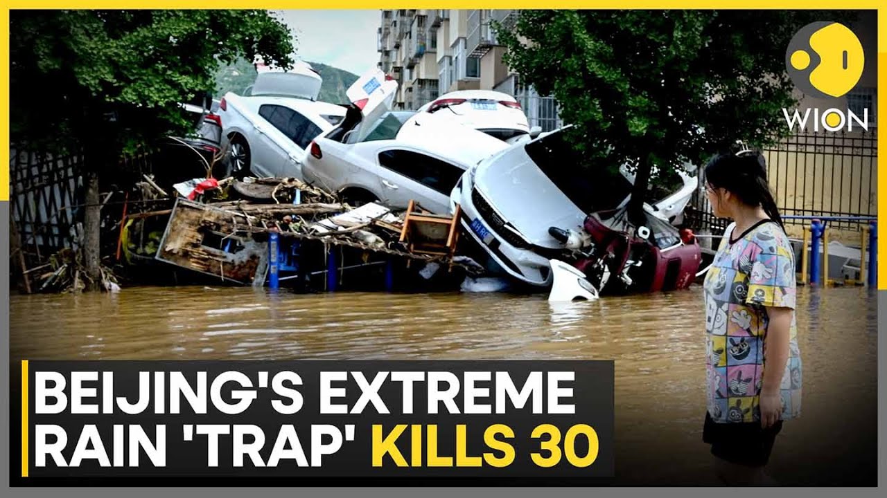 China Floods: Emergency in Beijing as Floods Kill 30; Force 80,000 Evacuations | WION