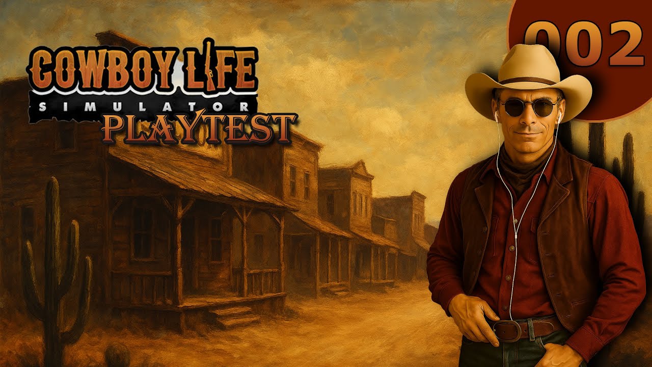 🧨Schöne Gegend...aber sandig🤠 #002: PLAYTEST Cowboy Life Simulator Deutsch