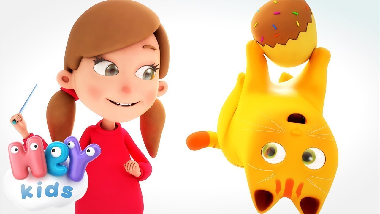 Atirei o Pau no Gato 🐱 M&uacute;sica Infantil em Portugues | HeyKids