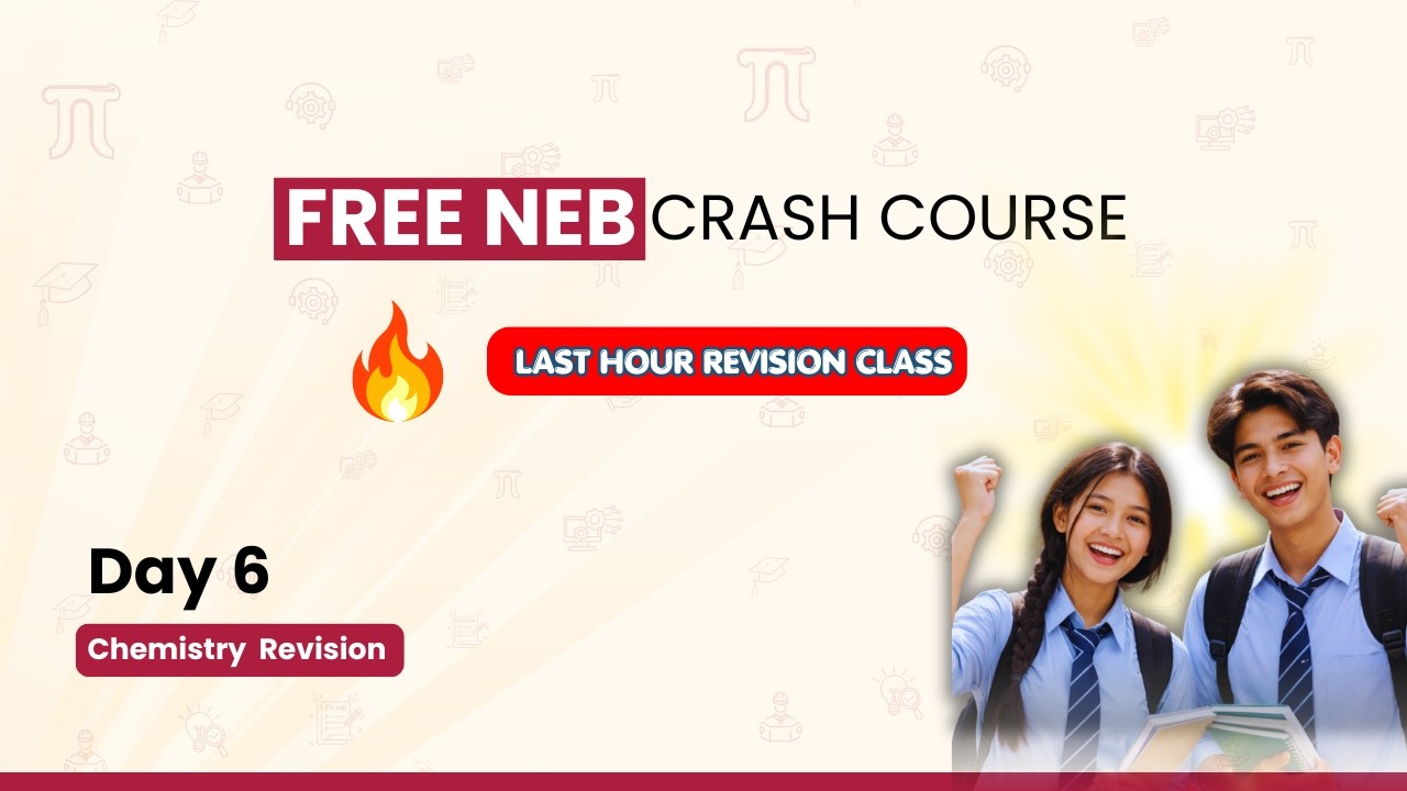 NEB Crash Course | Grade 12 Chemistry | Alcohol & Phenol | Day 6