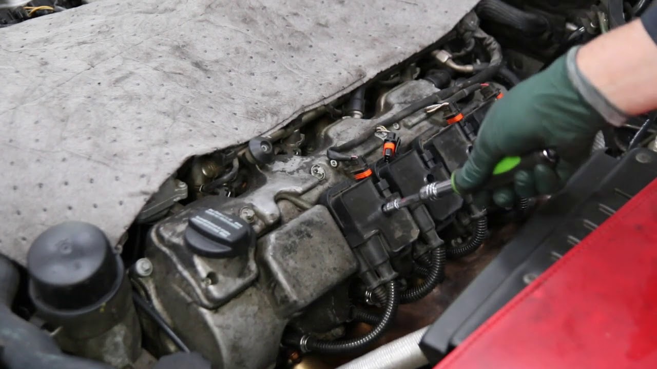 Как предотвратить поломку или срыв болтов катушки зажигания в двигателях Mercedes M112 M113