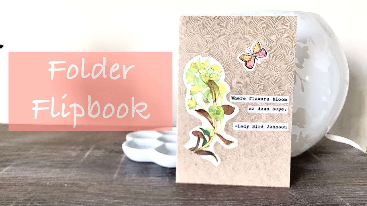 Folder Flipbook | Penpal Tutorial | Snailmail