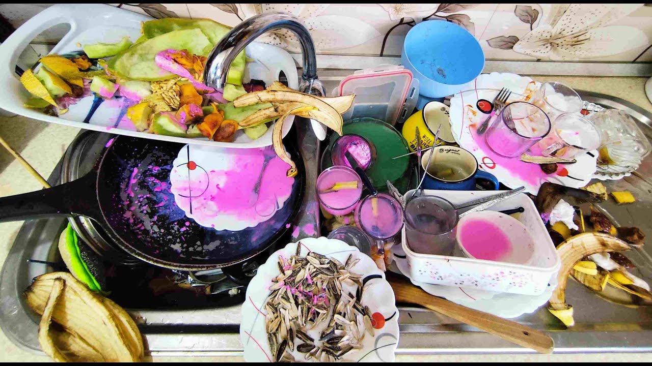 From Dirty to Dazzling – A Dishwashing Transformation .The Ultimate Dishwashing Experience!