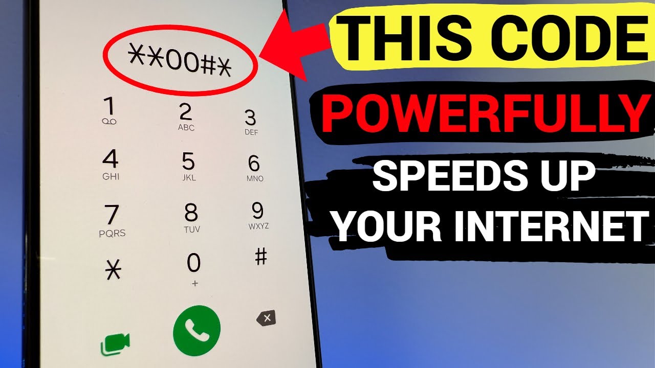 Improve your mobile CONNECTION & speed up INTERNET