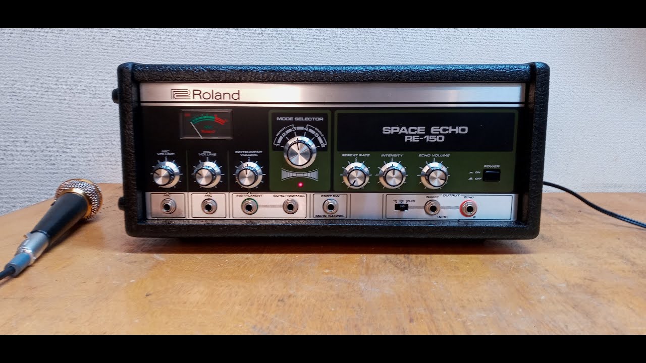 Roland RE-150 space echo chamber repair- pinch wheel tension, tape loading, testing, etc