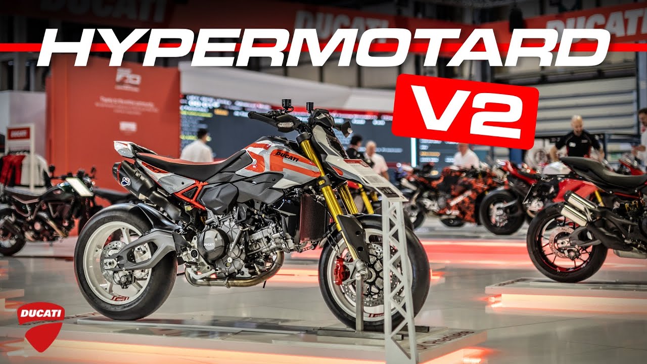 Стоит ли новый Ducati Hypermotard V2 своих денег? При участии Фабрицио Каццоли, HypermotardKing
