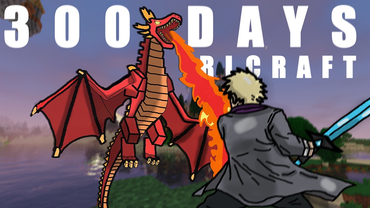 I spent 300 days in RLCRAFT becoming a DRAGONSLAYER