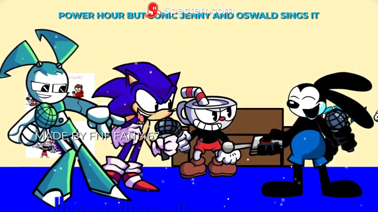 Power Hour But Sonic Jenny And Oswald Sings it in UTAU
